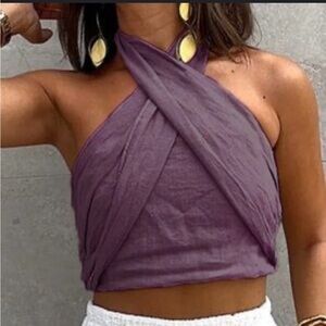 NWT Commense Halter Neck Women Top